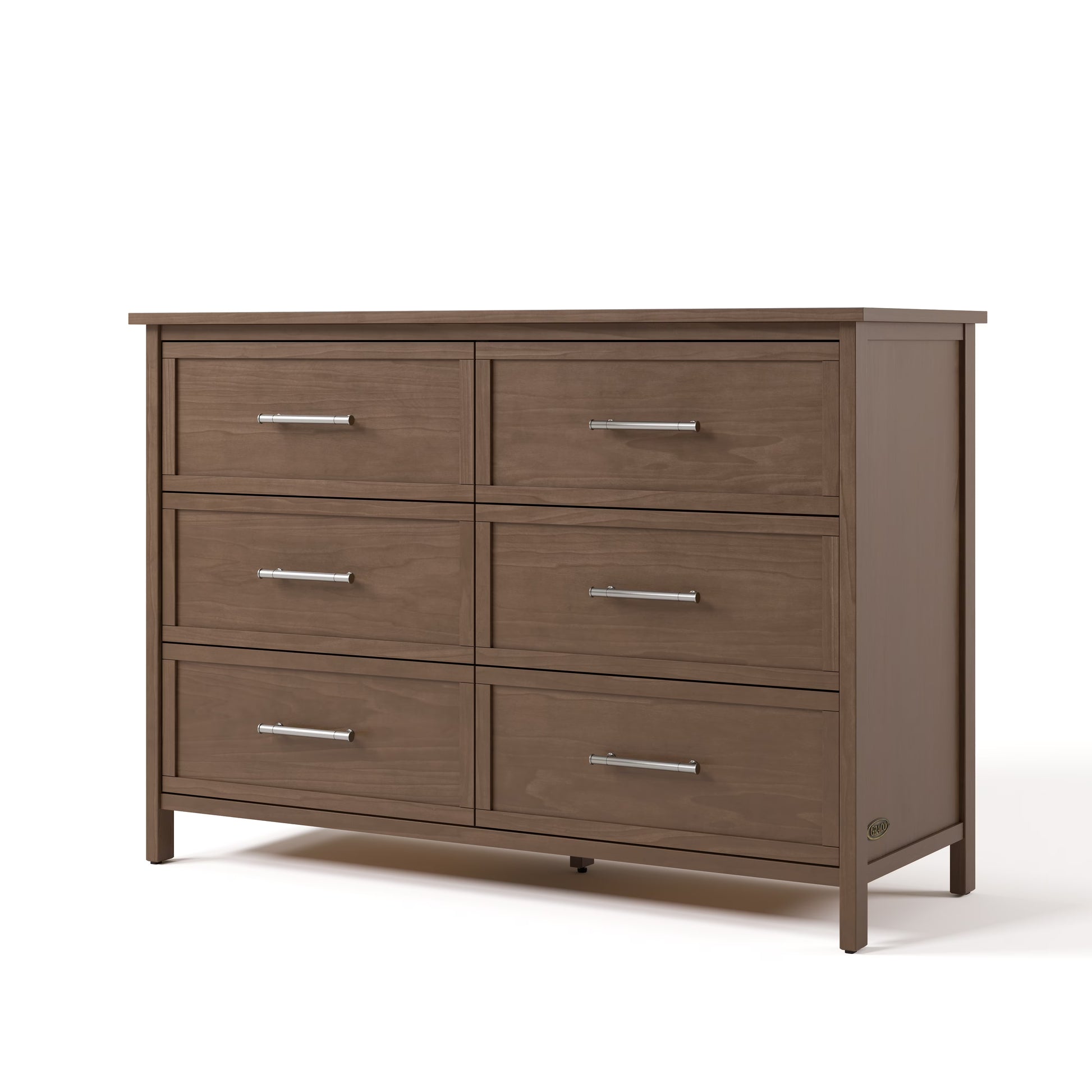 Graco Classic 6 Drawer Nursery Dresser, White