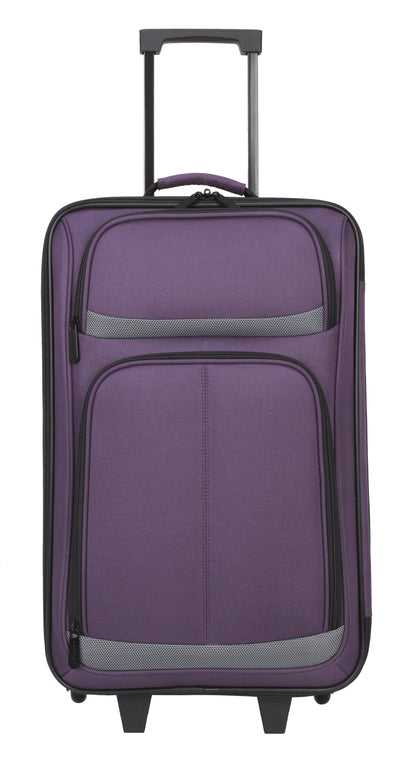 Protege 5-Piece Softside Luggage Set, Purple