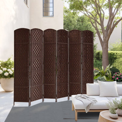 3-Panel Room Divider, 6 ft Office Partition Walls Wood Divider Folding Portable Privacy Screen, Room Dividers and Folding Privacy Screens for Home, Room Separator Wall Dividers,Black