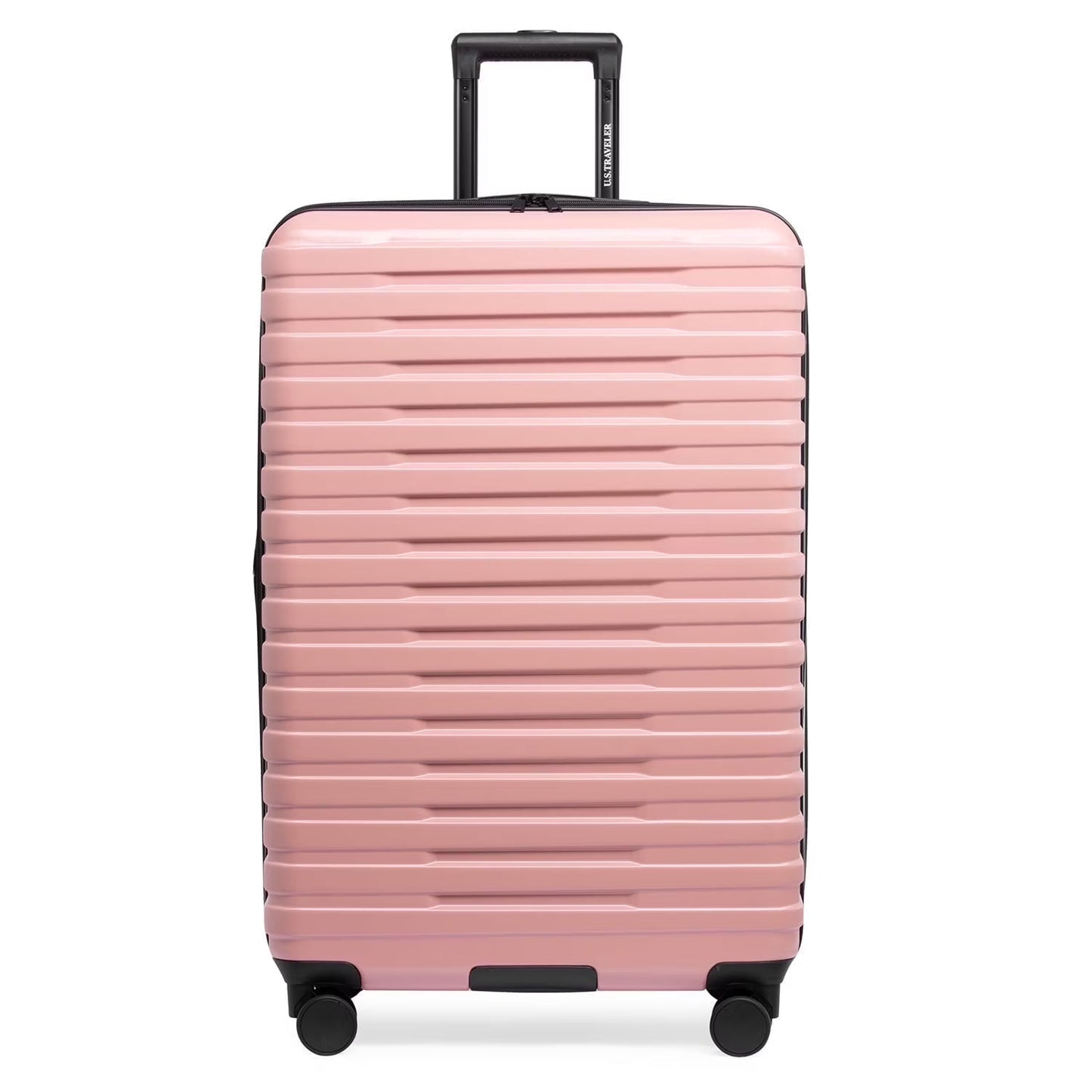 U.S. Traveler Boren Hardside Rugged Spinner Luggage, Lavender, 30" Checked Large