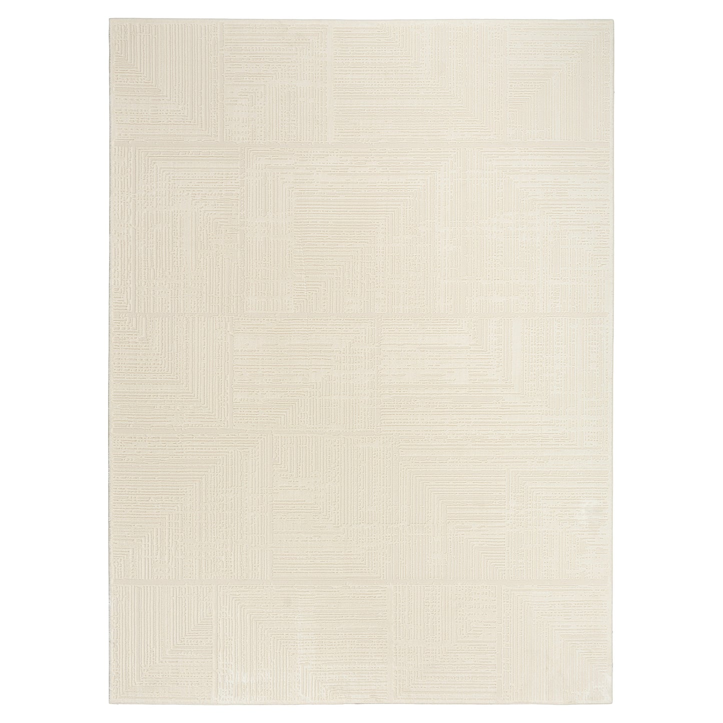 Nourison Briar Area Rug, Privet, 9’ x 12’
