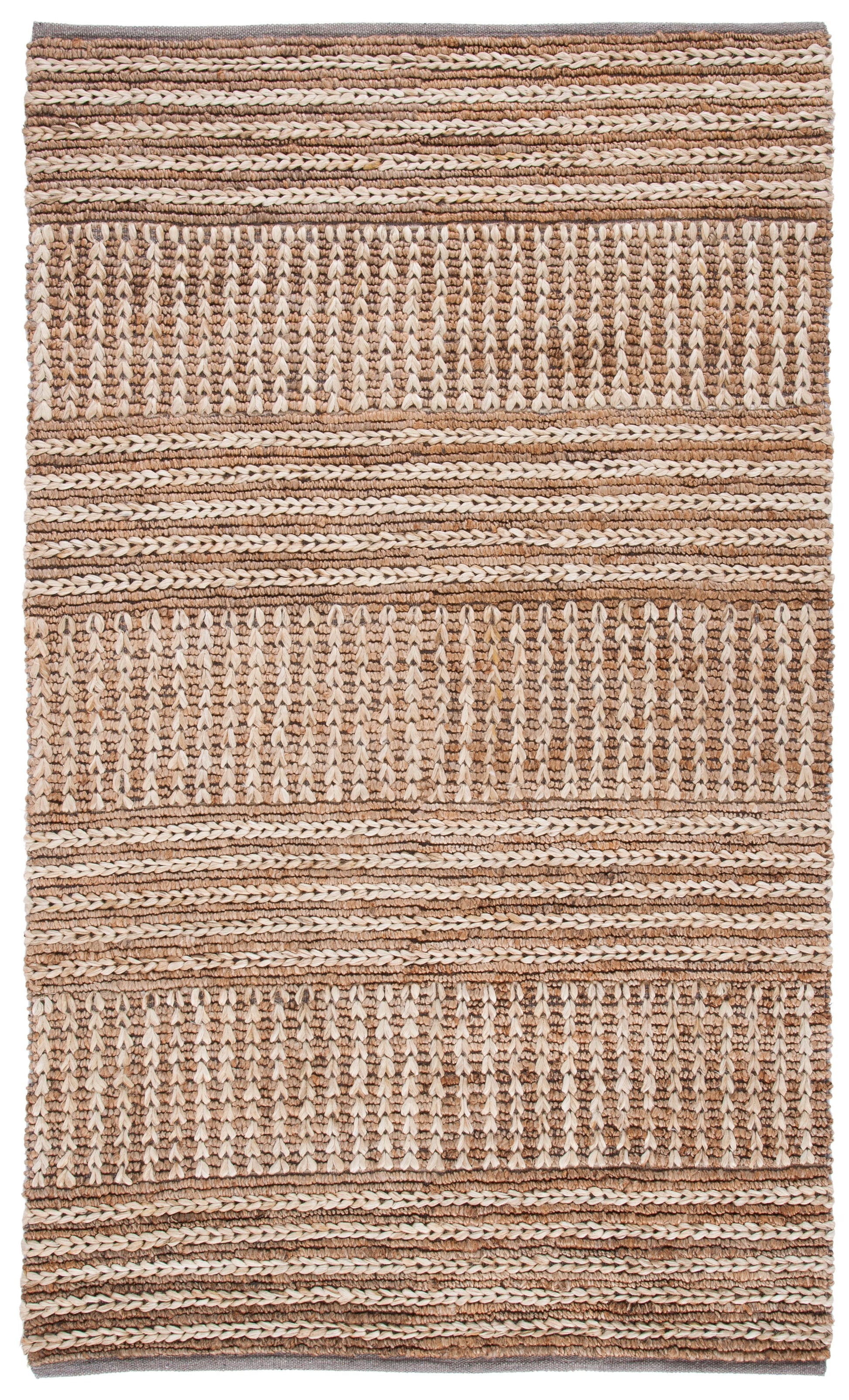 SAFAVIEH Natural Fiber Torrey Geometric Area Rug, Natural, 8' x 10'