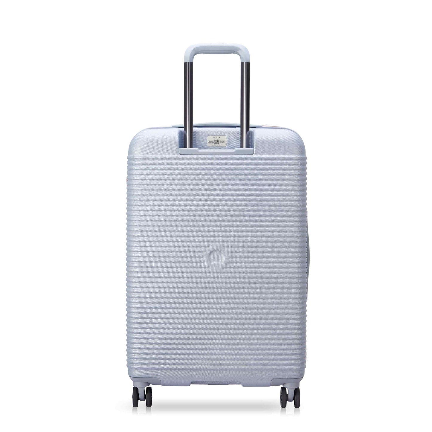 DELSEY PARIS Freestyle 24" Medium Checked Expandable Spinner Luggage, Platinum