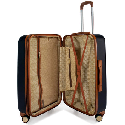 BADGLEY MISCHKA Mia 3 Piece Expandable Retro Luggage Set (Champagne)