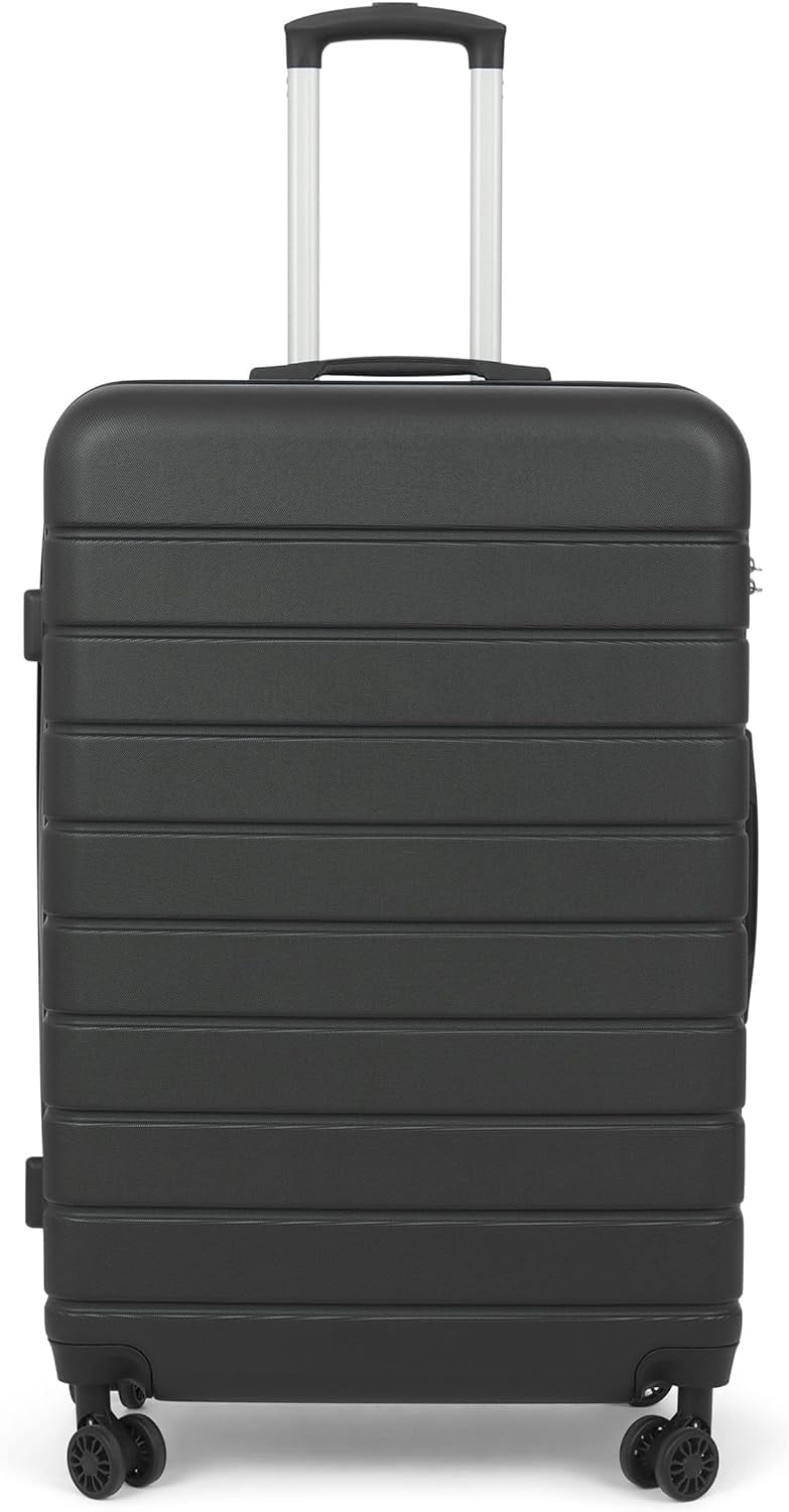 Simpli Magic Hardshell Suitcase Set Lightweight Hardshell Luggage Set with Spinner Wheels, 5 Pc Set