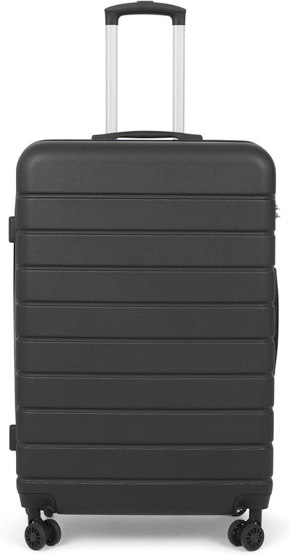 Simpli Magic Hardshell Suitcase Set Lightweight Hardshell Luggage Set with Spinner Wheels, 5 Pc Set