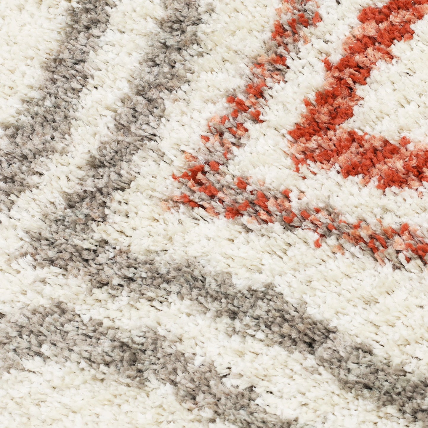Mohawk Laguna Tribal Diamond Coral Area Rug, 5' x 8'