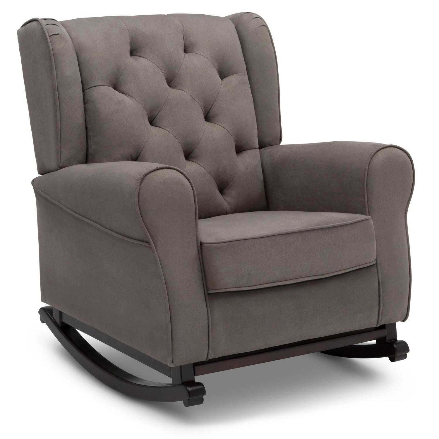 Delta Children Emma Nursery Rocking Chair. Graphite