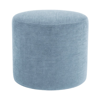 Wovenbyrd Hampton Round Pouf Ottoman