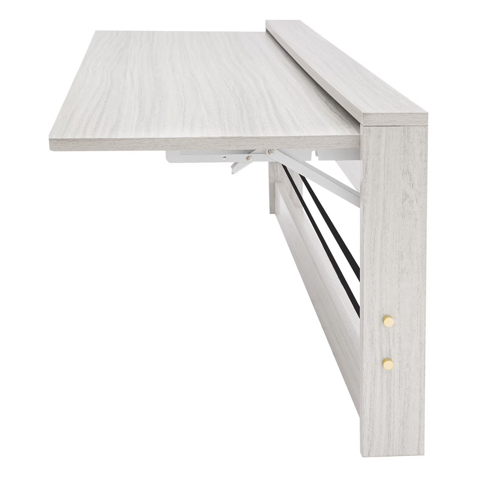 Wall-Mounted Folding Tables, Rectangular Wall-Mounted Folding Tables, Floating Tables for Study, Home Office Workstations, Bedroom, Kitchen Dining Function Hanging Tables