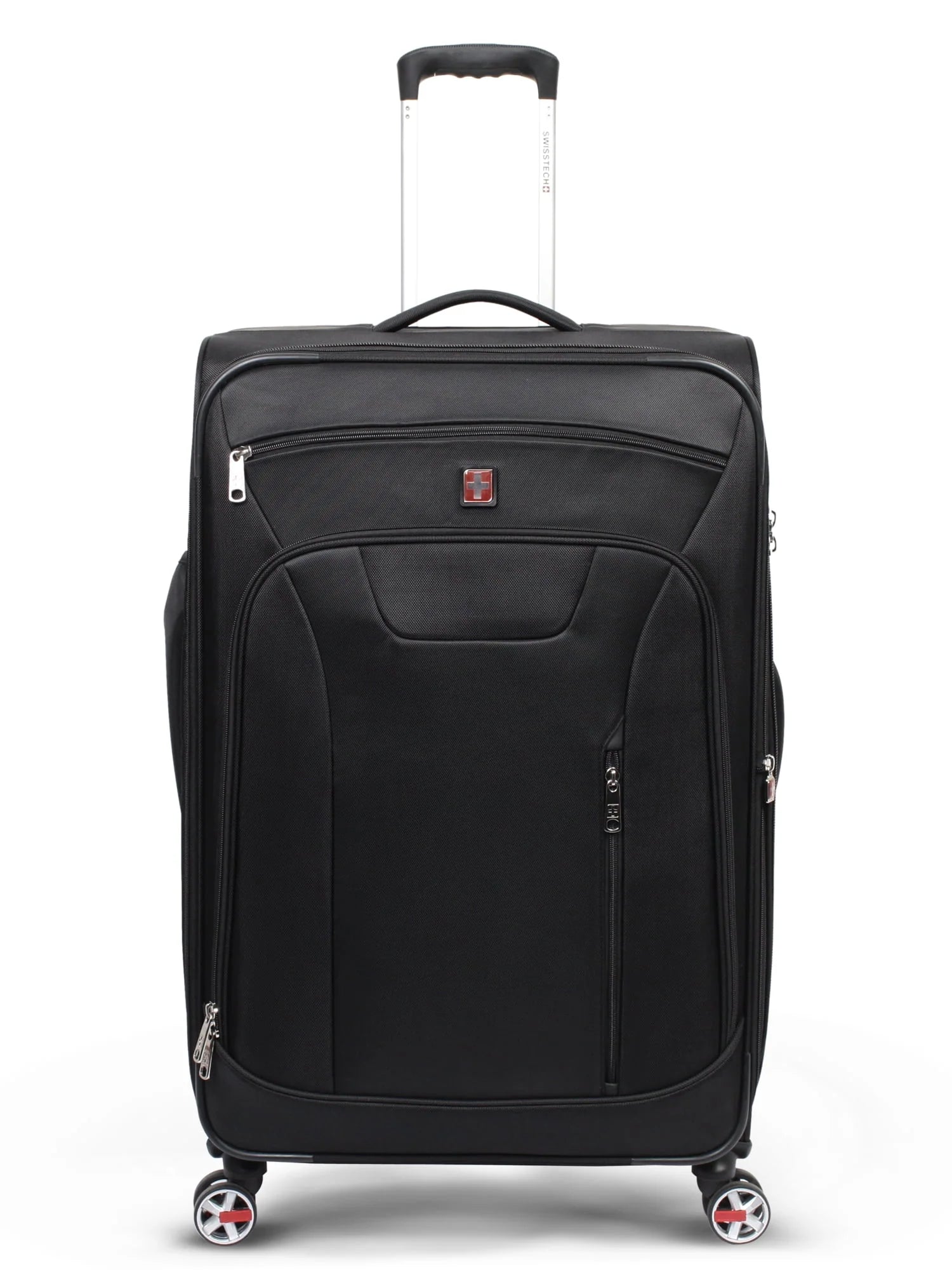 SwissTech Executive 29" 8-Wheel Softside Luggage, Black