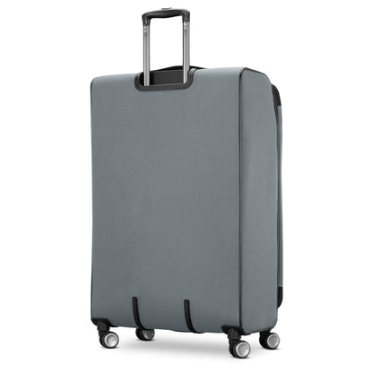Open Box American Tourister Dash XLT 2 piece Softside Spinner Luggage Set - (20/28) Graphite