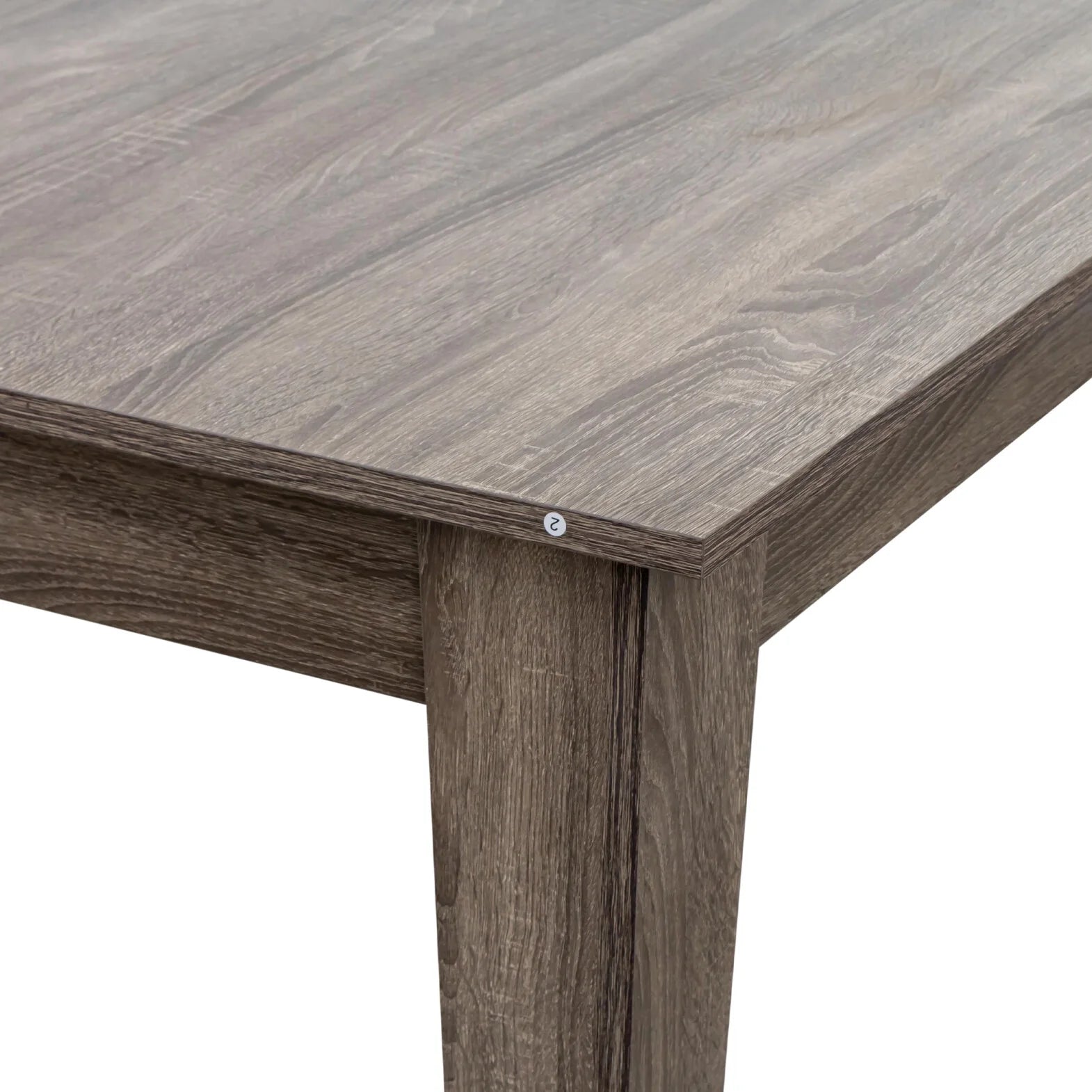 106" Expandable Dining Table for Small Spaces, Space-Saving Extendable Kitchen Table with Scratch-Resistant Surface, Multi-Functional Walnut Finish for Family Meals & Home Office Use