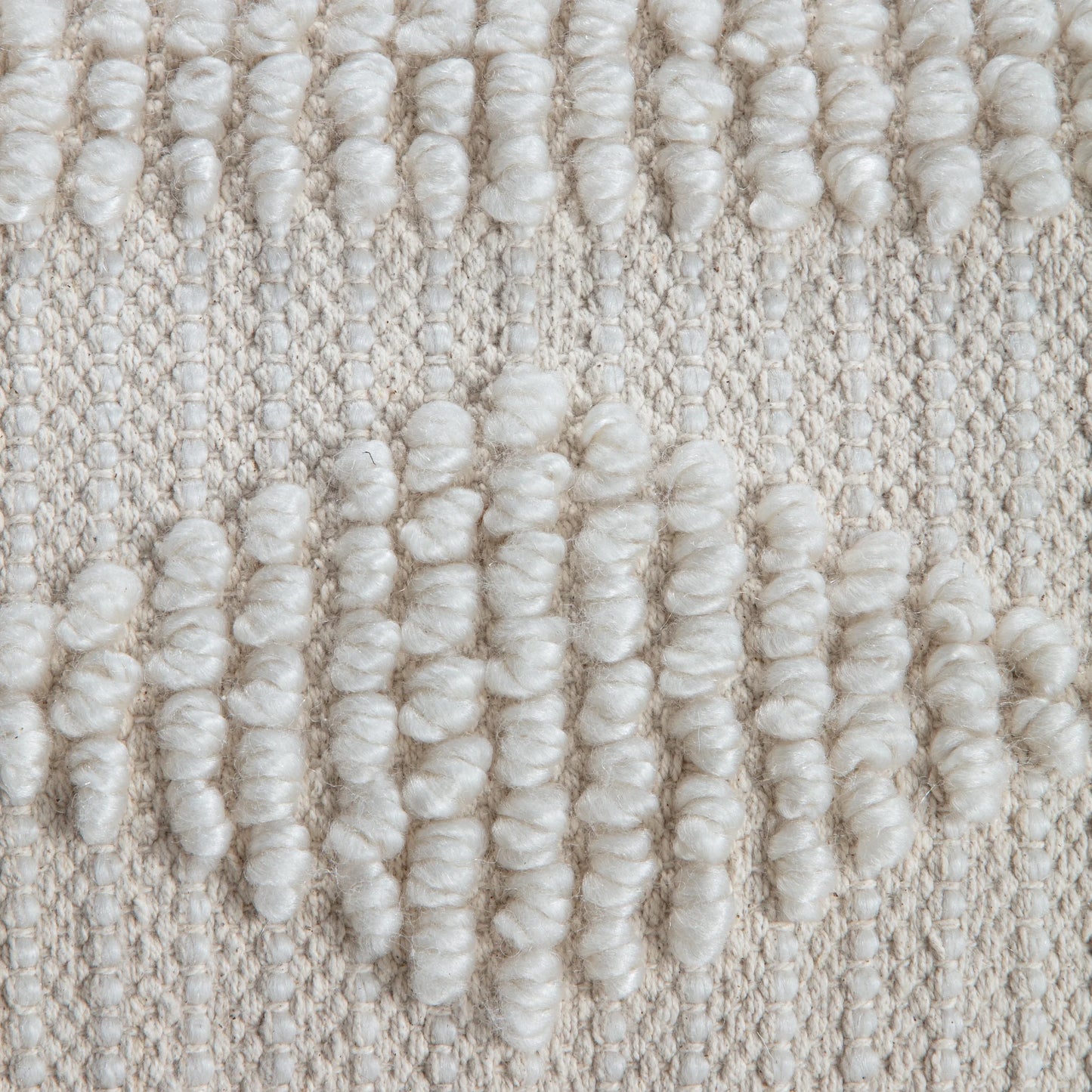 Anji Mountain Cotton Square Poufs