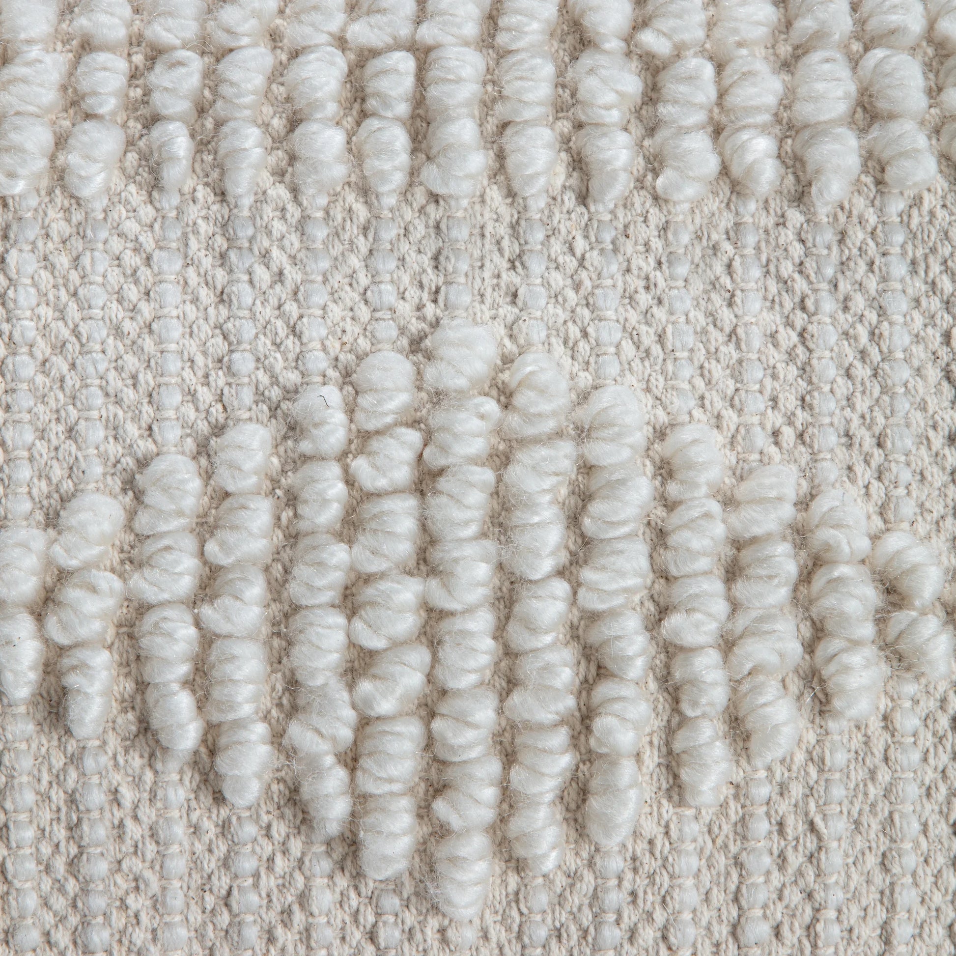 Anji Mountain Cotton Square Poufs