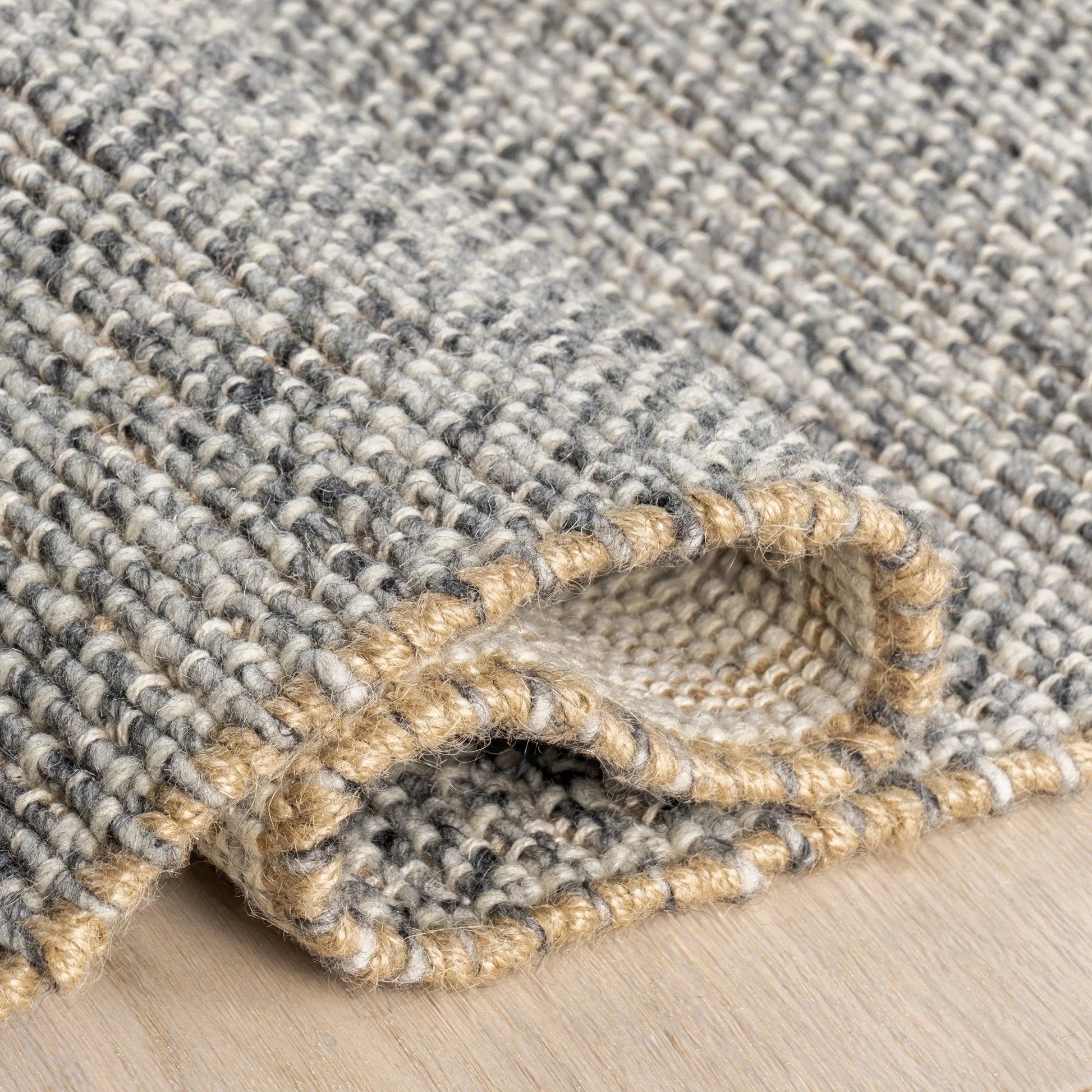nuLOOM Katniss Coastal Transitional Area Rug, 8' 6" x 11' 6", Katniss Charcoal