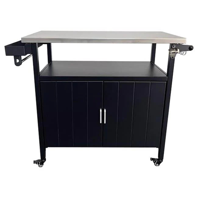 Living Accents 8084680 35.83 x 18.9 x 37.8 in. Steel Grill Table