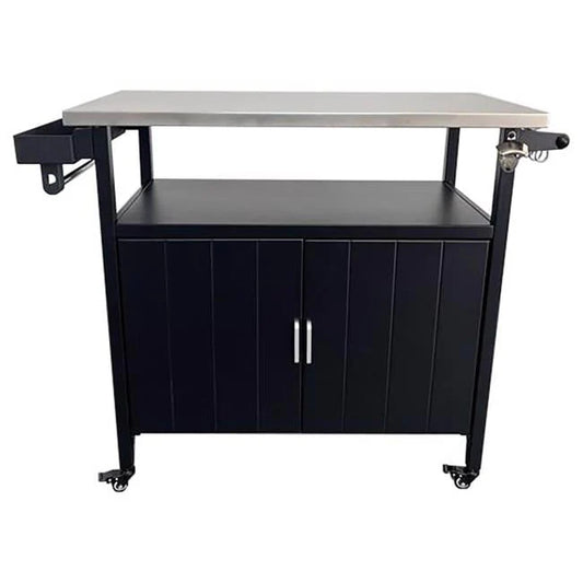 Living Accents 8084680 35.83 x 18.9 x 37.8 in. Steel Grill Table