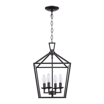 Trans Globe Lighting 10264 Lacey 4 Light 12" Wide Pendant - Chrome