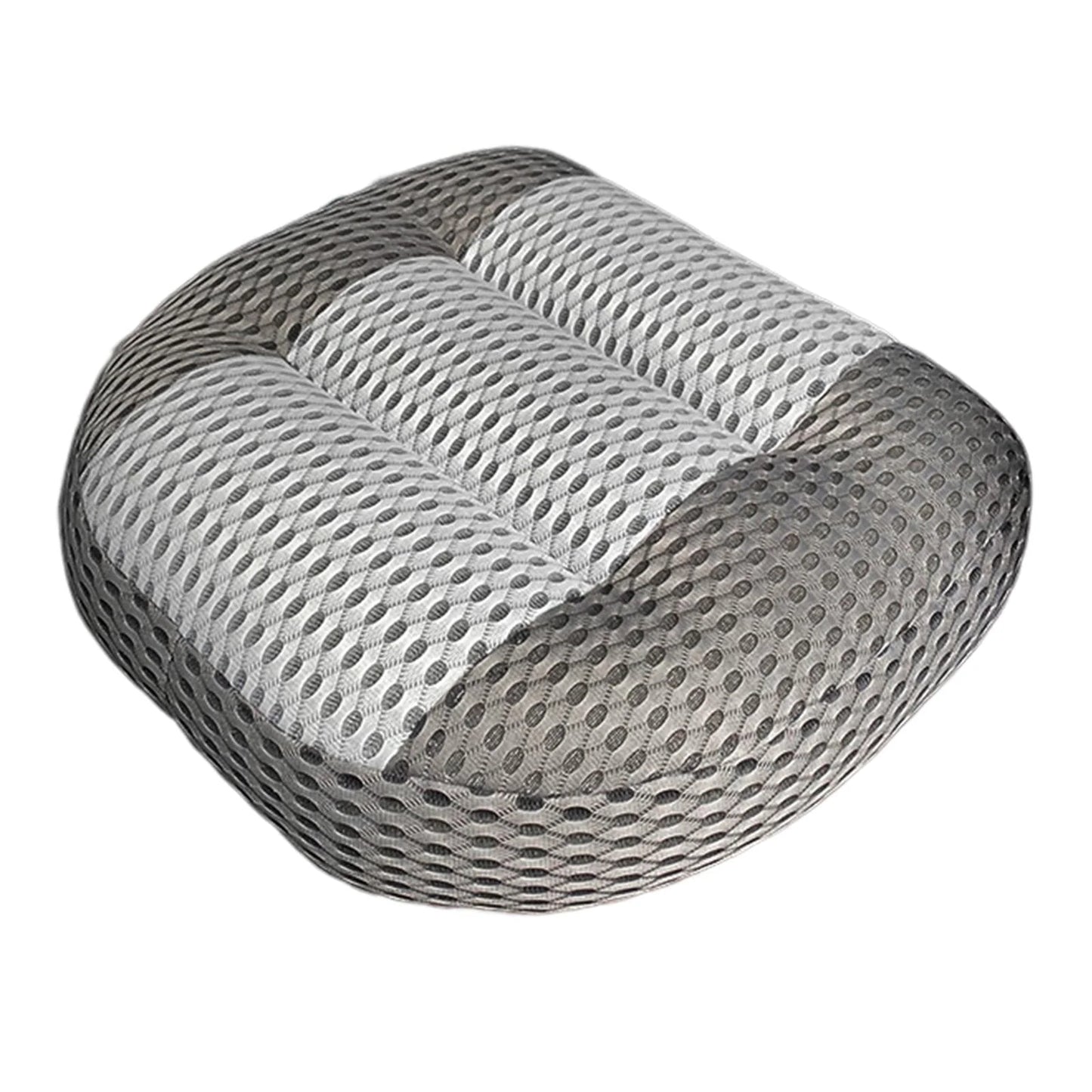Car Booster Seat Cushion Heightening Height Boost Mat Anti Slip Thickened Cars Seat Pad Portable for Short Car Driver Adult Home Office Chair Gray