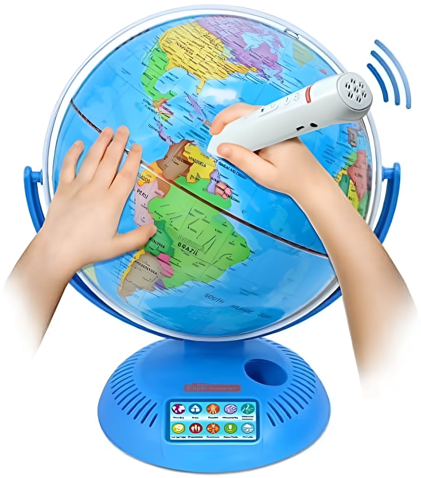 Little Experimenter 9" Multicolor Geographic Globe with Interactive Smart Pen