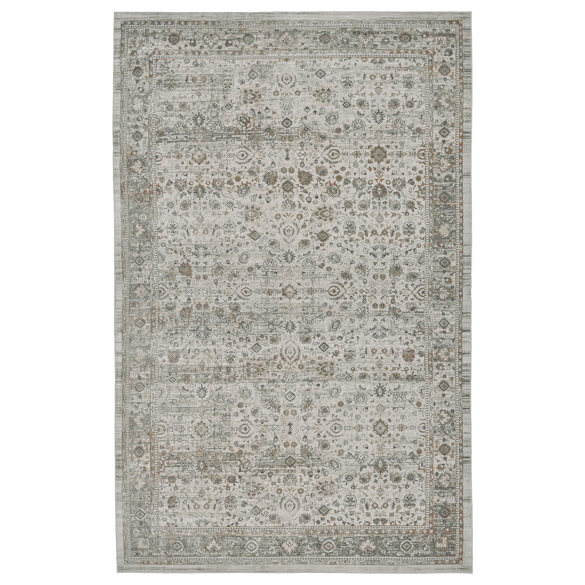 Divina Area Rug, Leona Gray, 8’8”x13’