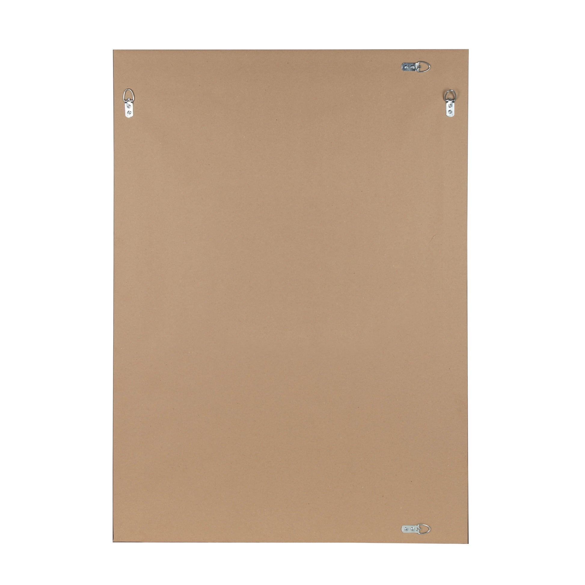 Kate and Laurel Alysia Decorative Frame Rectangle Wall Mirror, 28.5x40.5 White