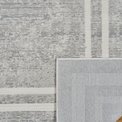 Sasha Area Rug, Damson Gray, 6’6” x 9’