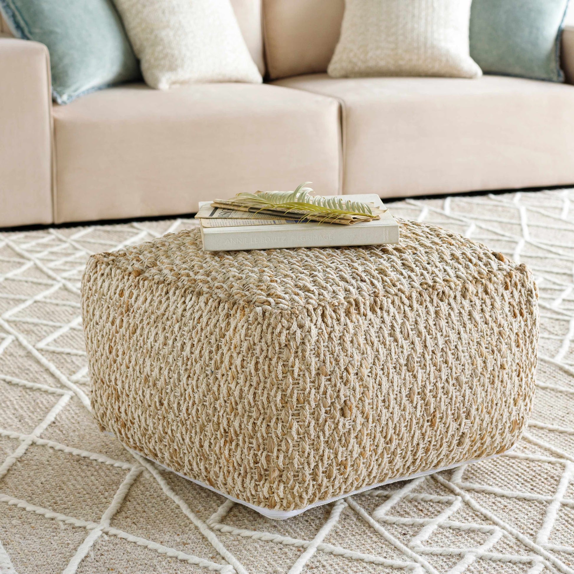 Hauteloom Netcong Pouf