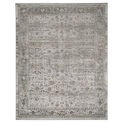 Divina Area Rug, Leona Gray, 7’10”x10’