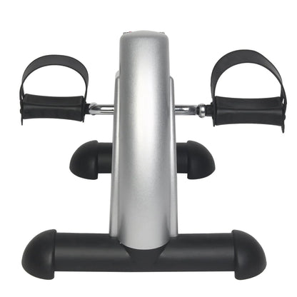 Ktaxon Portable Mini Bike Desk Exercise, Home Office Mini Peddle Bike with LCD Screen, 220 lb Maximum Weight (Silver)