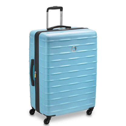 DELSEY PARIS by Claudia 28° Women's Checked Hardside Luggage, Peach