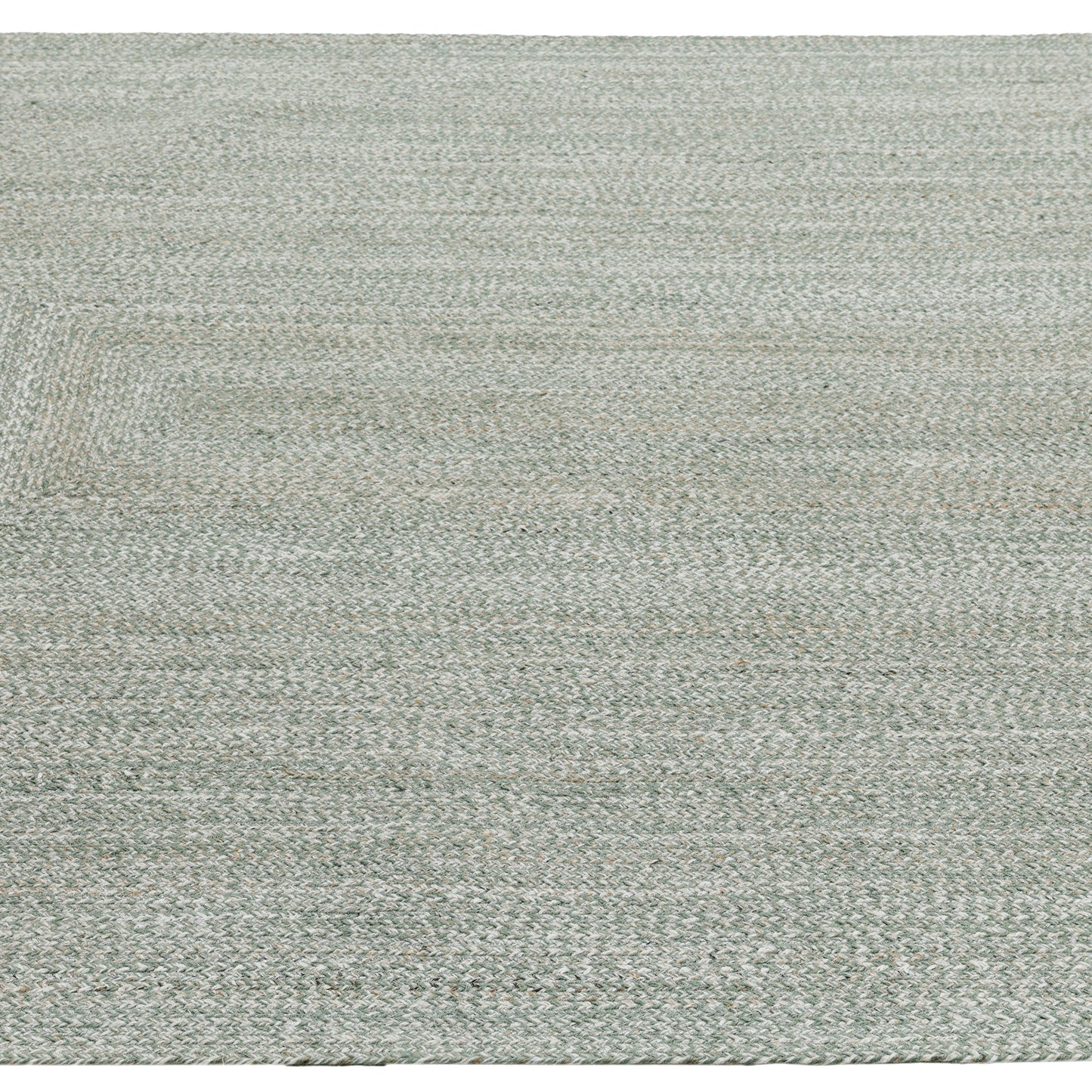 Obeetee Layla Braided Area Rug, Green, 3’ x 5’