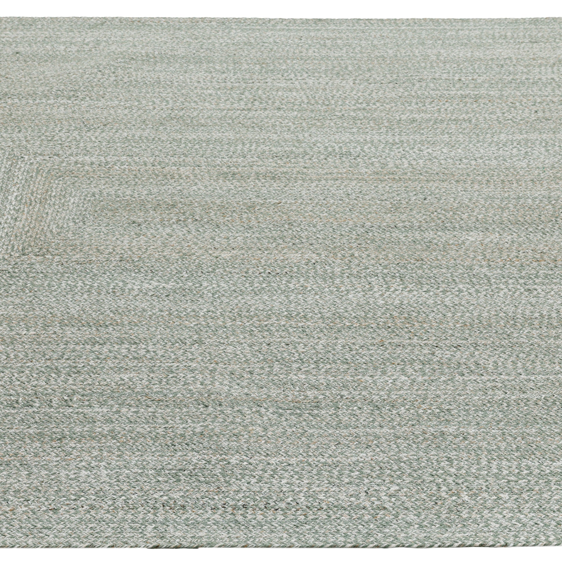 Obeetee Layla Braided Area Rug, Green, 3’ x 5’