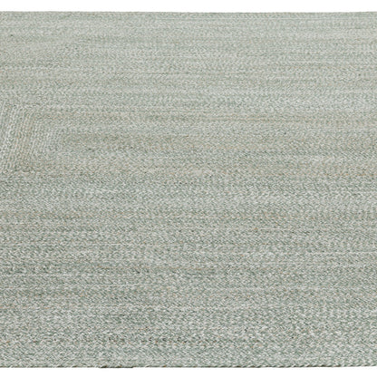 Obeetee Layla Braided Area Rug, Green, 3’ x 5’