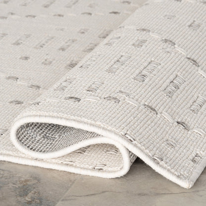 nuLOOM Hestia Trellis Indoor/Outdoor Area Rug, 9' x 12', Hestia Cream
