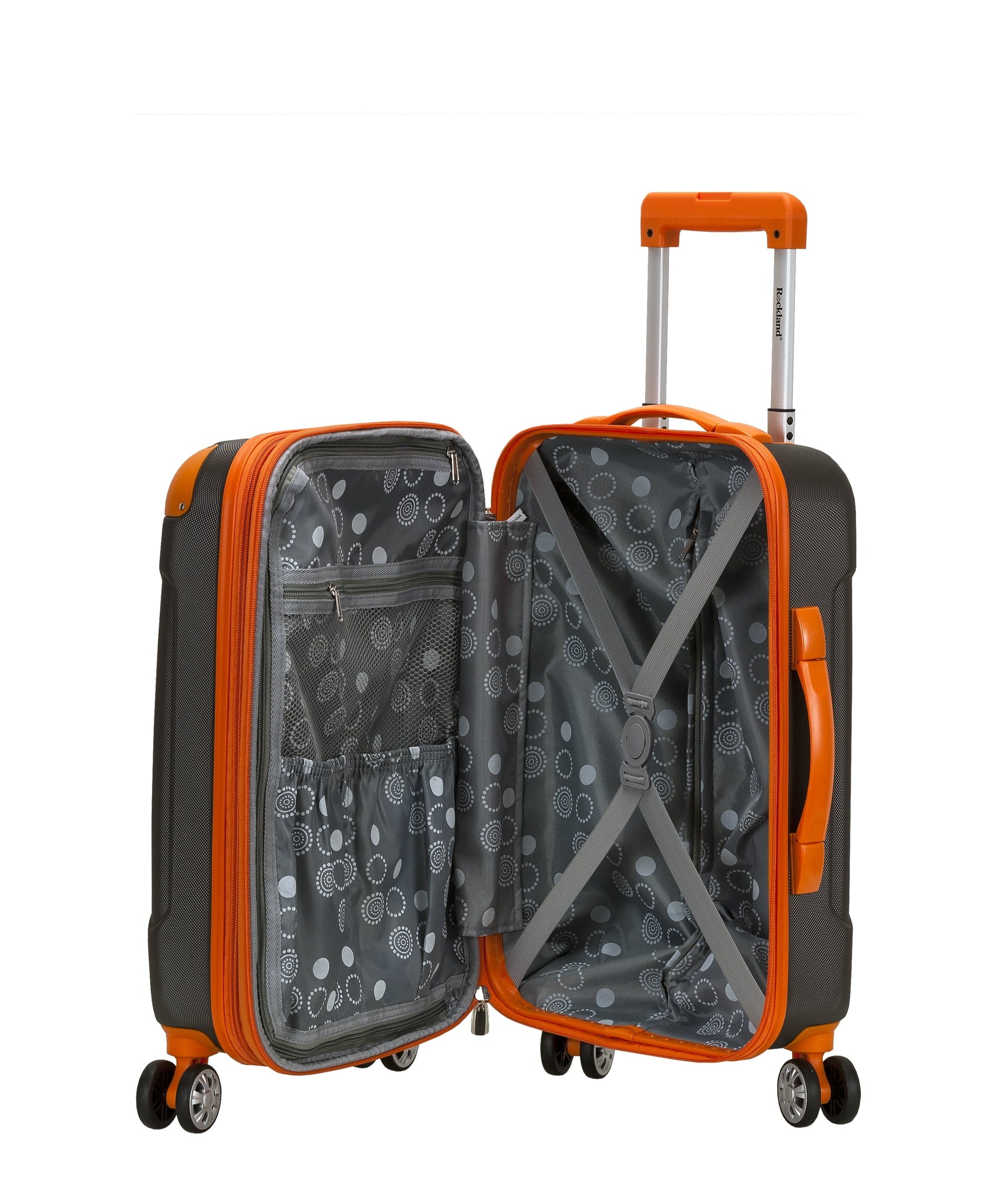 Rockland Luggage Sonic 3 Piece Hardside Spinner Luggage Set, F190