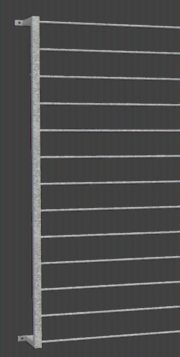 Panacea 84" Steel Ladder Trellis for Climbing Plants Outdoor, 84 Inch Garden Trellis