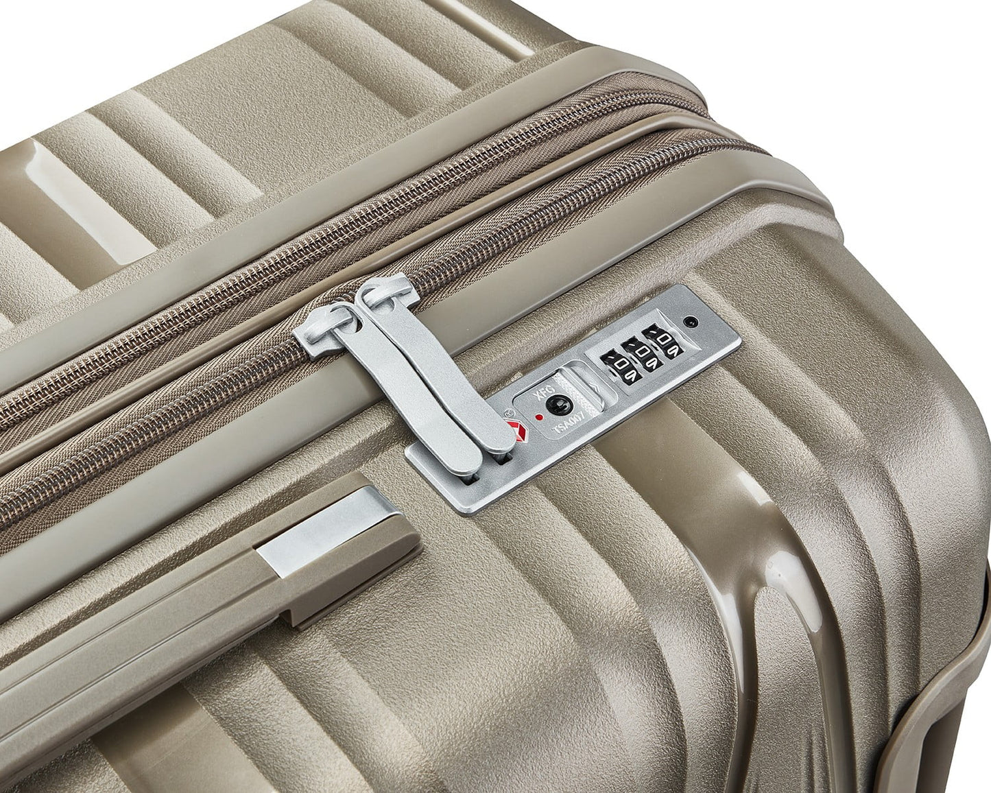 4 Piece Luggage Set Expandable Hardshell Travel Luggage Sets 8 Spinner Wheel Suitcase Wheels TSA Lock Suit Case, PP Lightweight & Durable wheels Upright Suitcase, 14/20/24/28 Inch