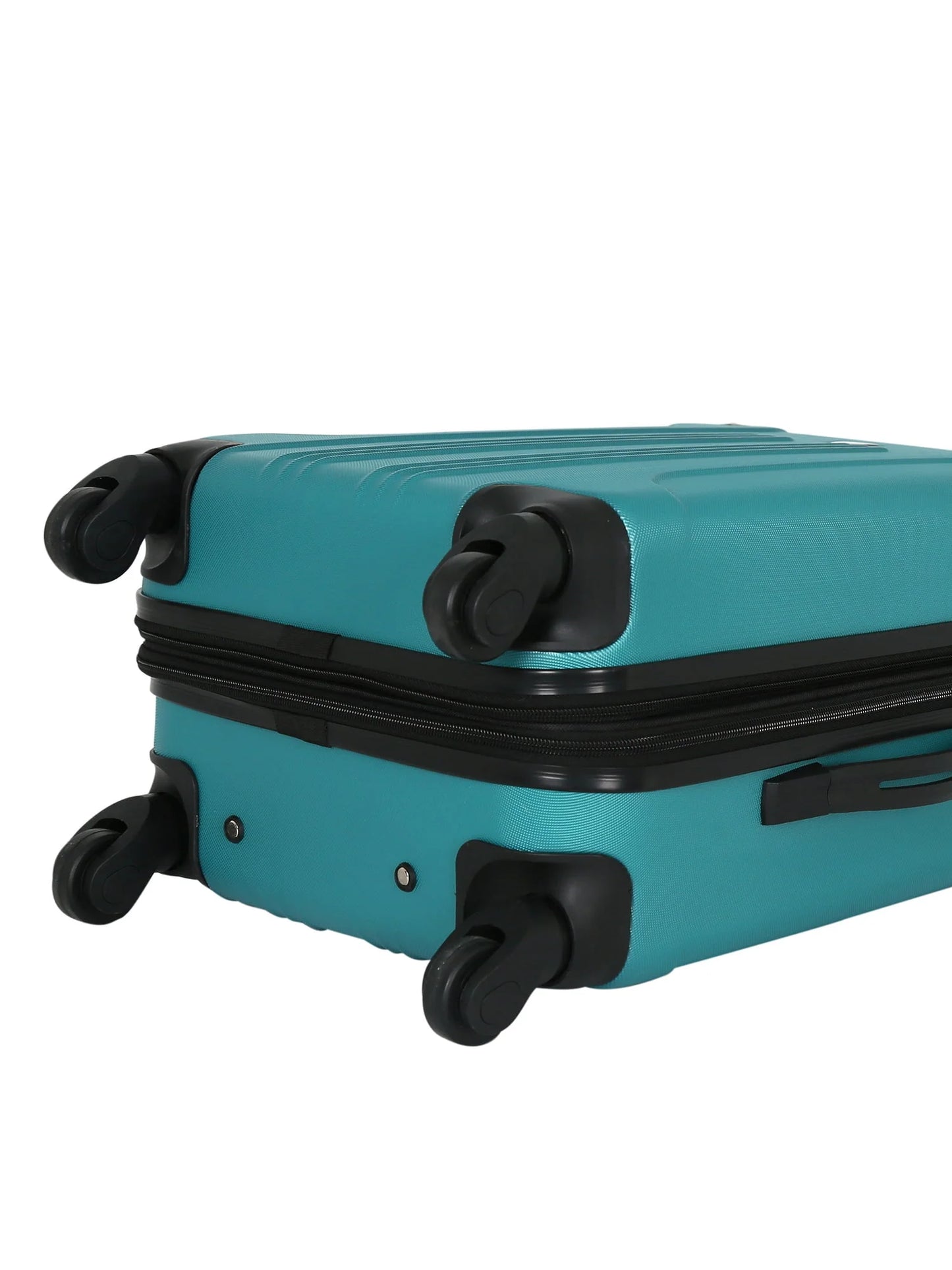 Travelers Club Chicago 20" Hardside Expandable Rolling Carry-on Luggage, Teal