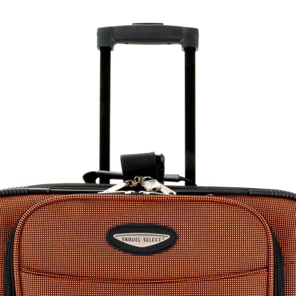 Travel Select Amsterdam Softside Expandable Rolling Luggage, TSA-Approved, Lightweight, Gray, 29" Checked Large