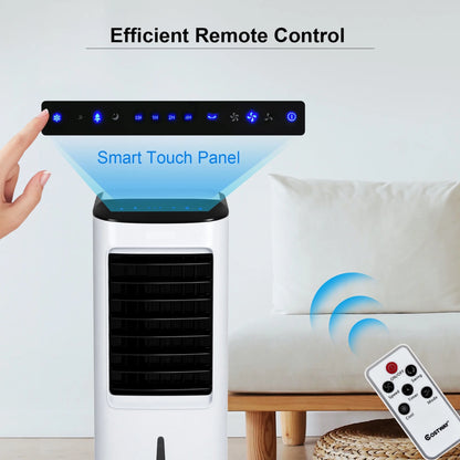 Gymax Home Office 3-in-1 Evaporative Air Cooler Fan with Remote Control 7.5 H Timer