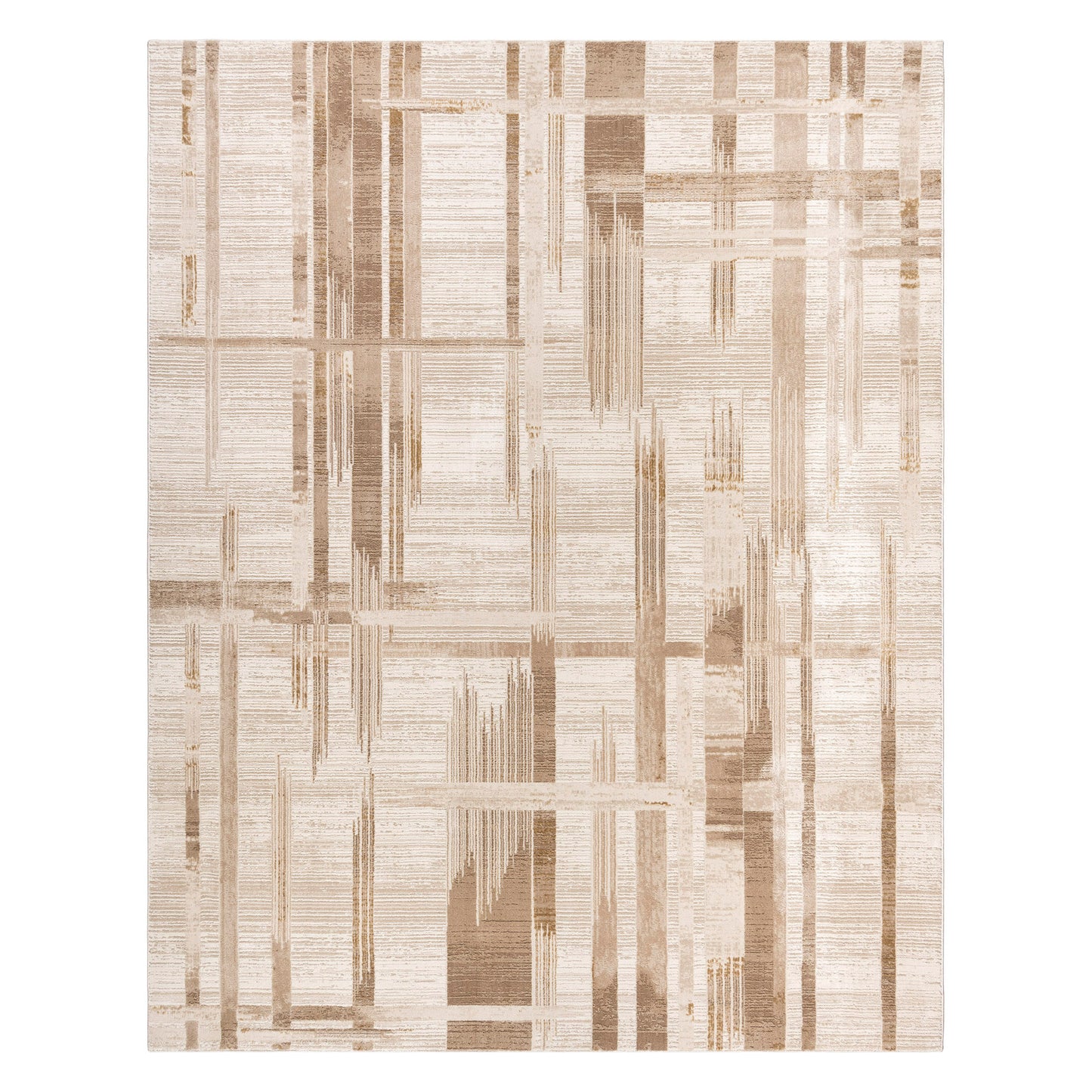 Eden Area Rug, Clea Beige, 5’3” x 7’