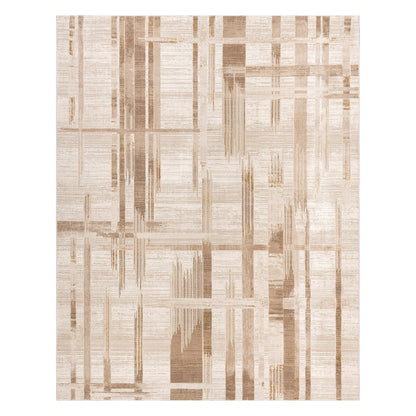 Eden Area Rug, Clea Beige, 5’3” x 7’