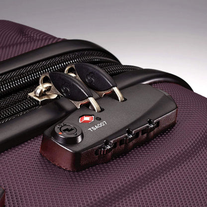 Samsonite 28" Hardside Spinner Expandable Checked Luggage, Purple