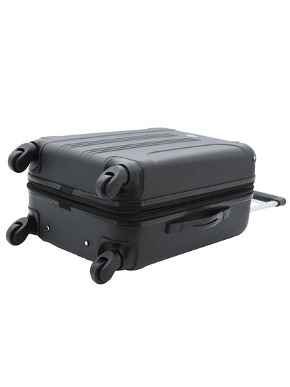 Travelers Club Chicago Plus 5pc Expandable Hardside Luggage Set, Black