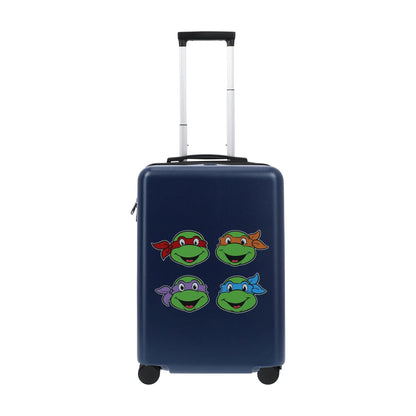 Teenage Mutant Ninja Turtles 22.5 Inch Carry On Luggage, TMNT Hardshell Rolling Suitcase with Spinner Wheels, Black