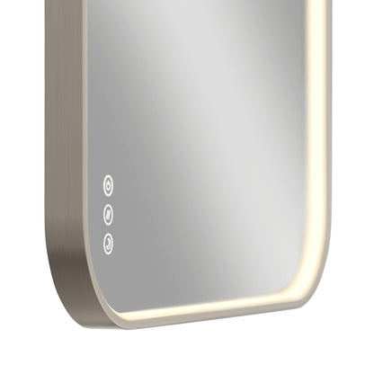 Artika Royce 32” x 24” LED Wall Mirror with Defogger