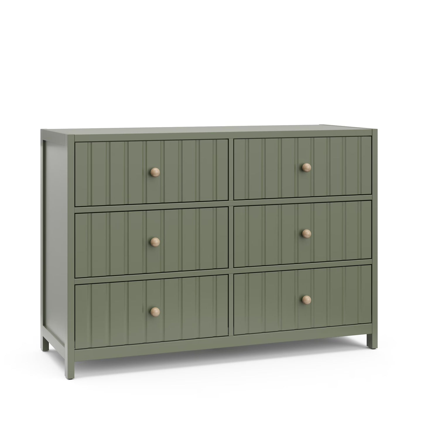 Graco Teddi 6 Drawer Nursery Double Dresser, White