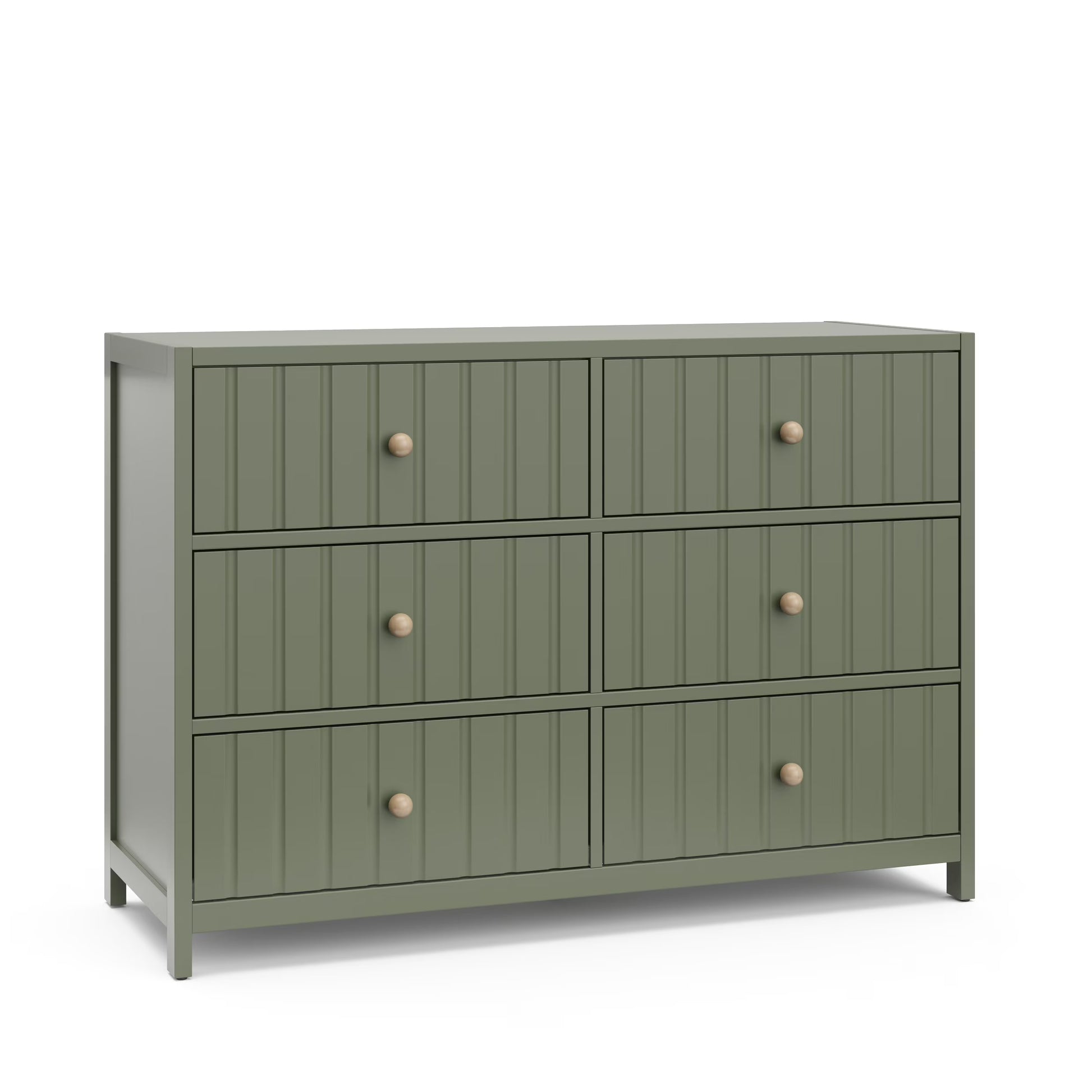 Graco Teddi 6 Drawer Nursery Double Dresser, White